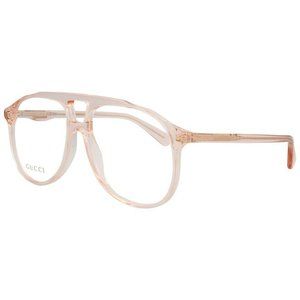 NEW Gucci 57mm Aviator Optical Frames